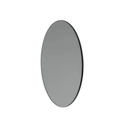 LED-spejl Ring S, Ø 19 cm, glas, varmhvid