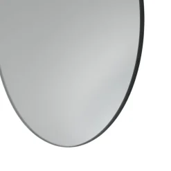 LED-spejl Ring S, Ø 19 cm, glas, varmhvid