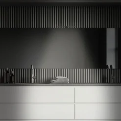 LED-spejlbelysning Dun Brilo, IP44, bredde 30 cm