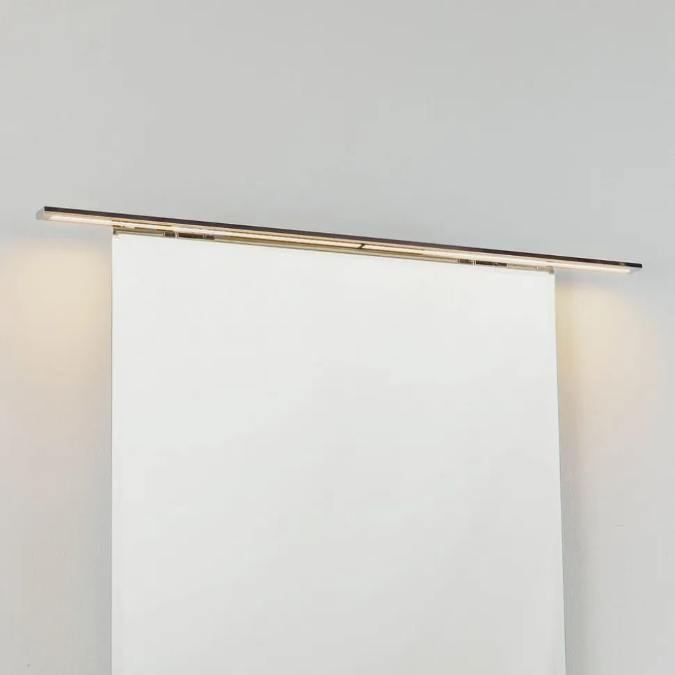 LED-spejlbelysning Espelho 80 cm krom 3.000 K
