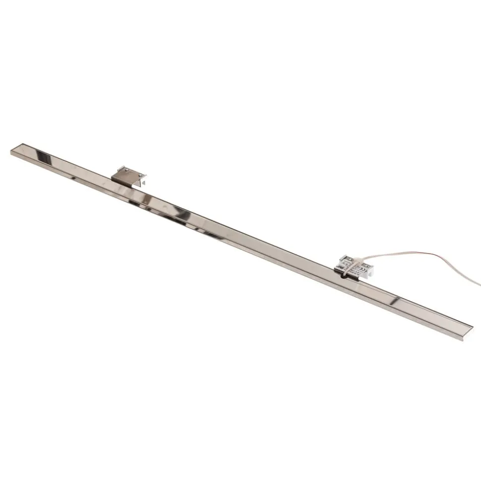 LED-spejlbelysning Espelho 80 cm krom 3.000 K