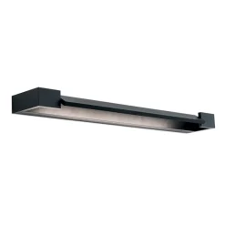 LED-spejlbelysning Marilyn i sort, bredde 60 cm
