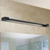 LED-spejlbelysning Marilyn i sort, bredde 90 cm