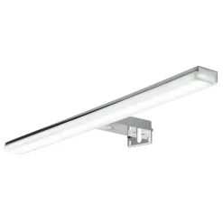 LED-spejlbelysning Pandora, krom, bredde 45,8 cm