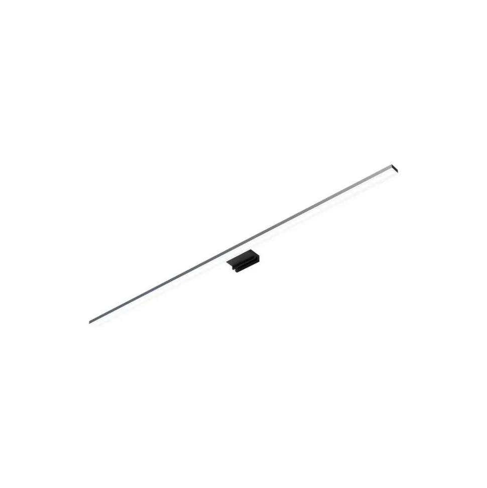 LED-spejlbelysning Triga IP44 sort 80 cm, 4.000K