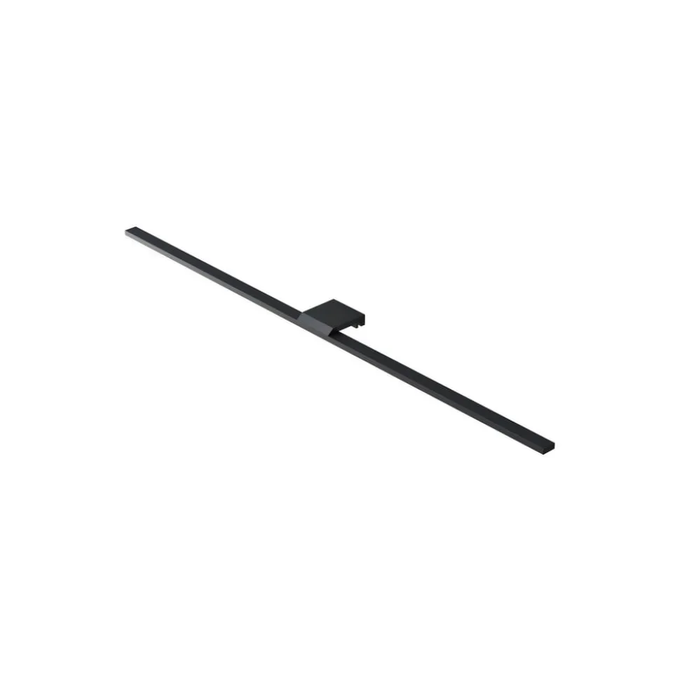 LED-spejlbelysning Triga IP44 sort 80 cm, 4.000K