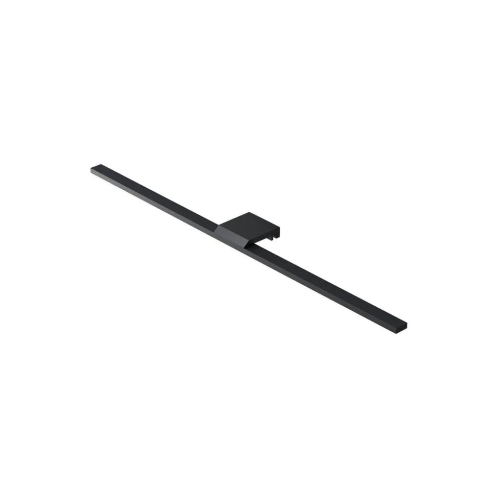 LED-spejlbelysning Triga IP44 sort 60 cm, 3.000K