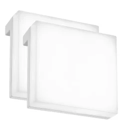 LED-spejllampe Aniani, hvid, 4.000 K, sæt med 2 stk