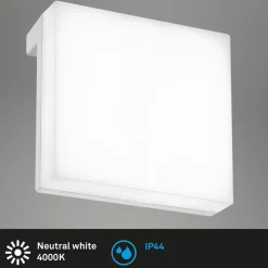 LED-spejllampe Aniani, hvid, 4.000 K, sæt med 2 stk