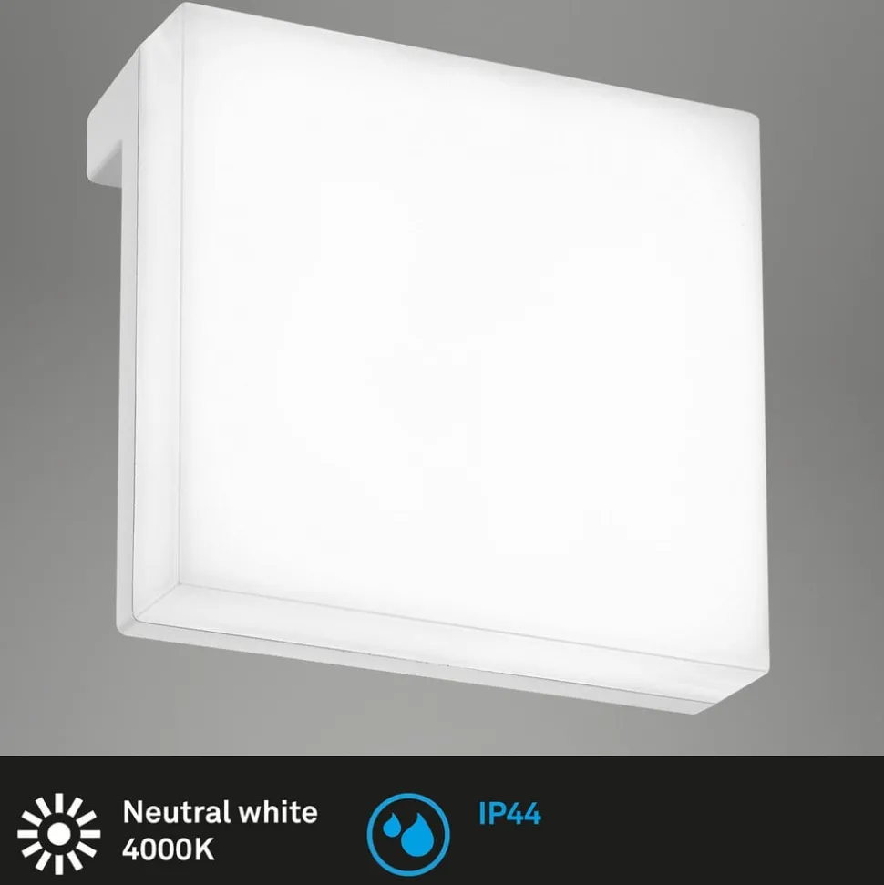 LED-spejllampe Aniani, hvid, 4.000 K, sæt med 2 stk