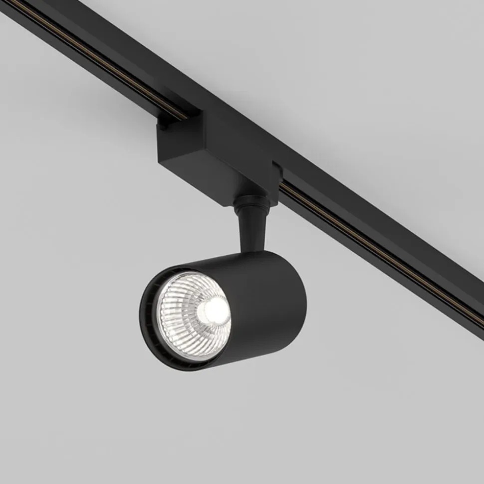 LED-spotlight Vuoro Unity, sort, 4.000 K, 10 W, 1-faset