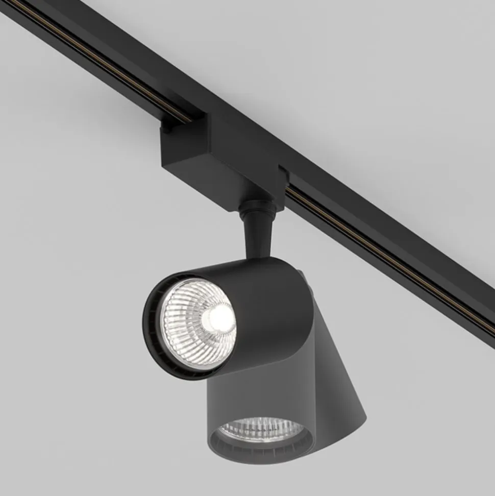 LED-spotlight Vuoro Unity, sort, 4.000 K, 10 W, 1-faset