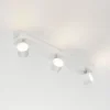 LED-spotten Star med tre lyskilder, WarmGlow, hvid