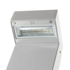 LED-stibelysning Mimik 10 Post 600 grå 3.000K