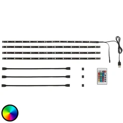 LED-strip LED til TV, TV-baggrundsbelysning, USB