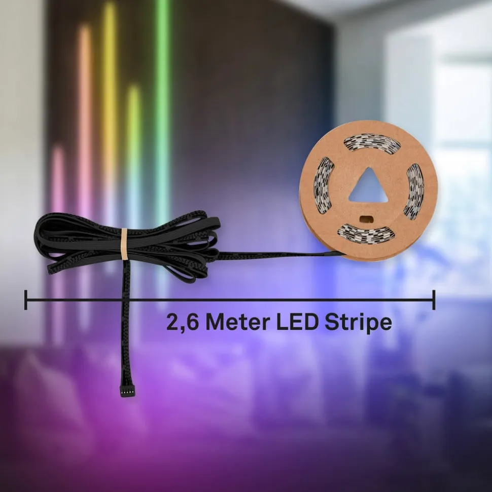 LED-strip Pimp your panel, forlængersæt, RGBW, længde 2,6 m