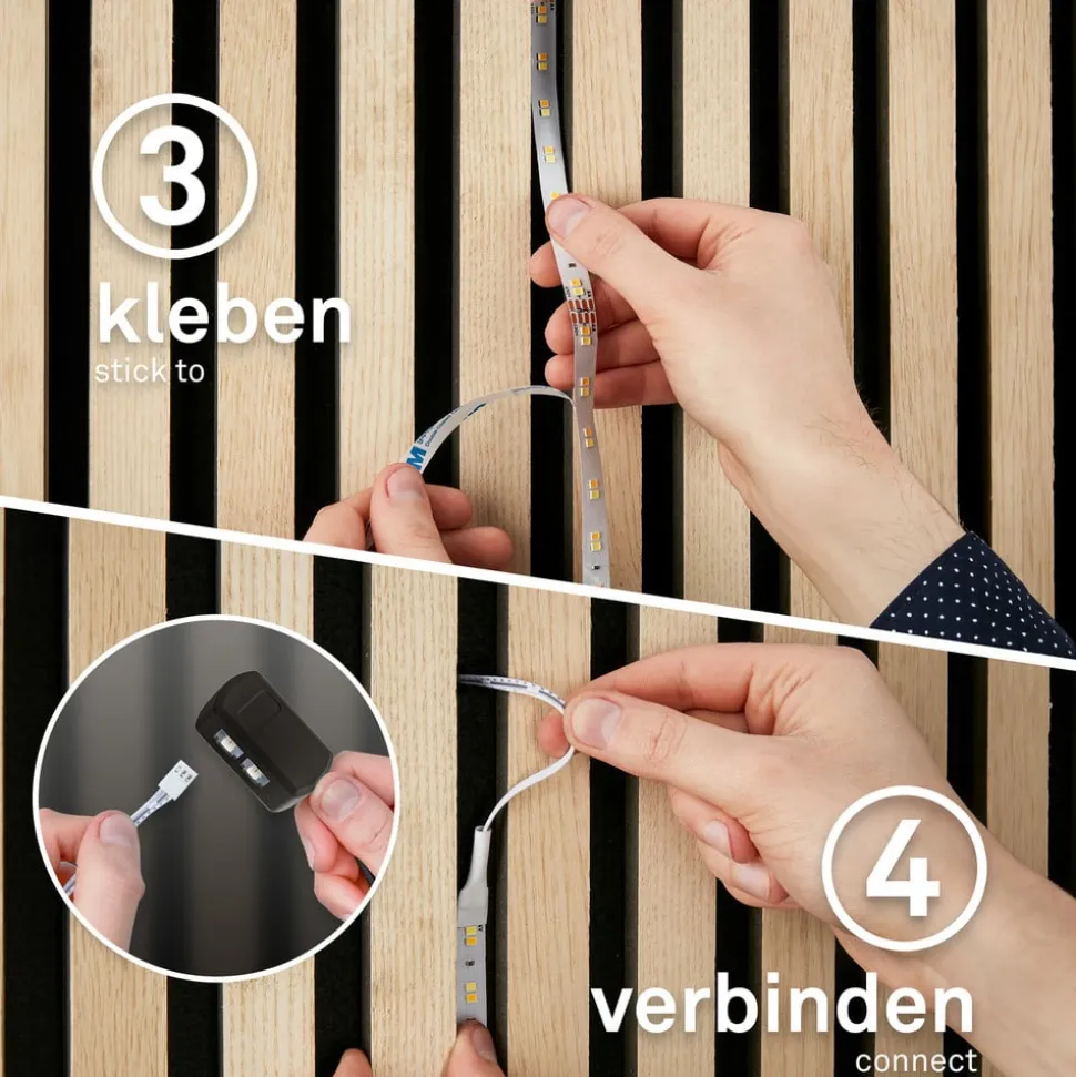 LED-strip Pimp your panel, forlængersæt, RGBW, længde 2,6 m
