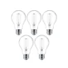 LED-trådpære E27 sæt med 5 stk. 4W 470 lm klar 2.700K