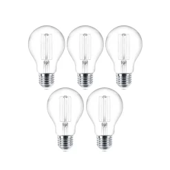 LED-trådpære E27 sæt med 5 stk. 4W 470 lm klar 2.700K
