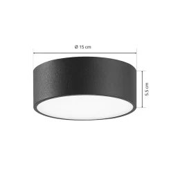 LED-udendørslampe CMD 9025, Ø 15 cm