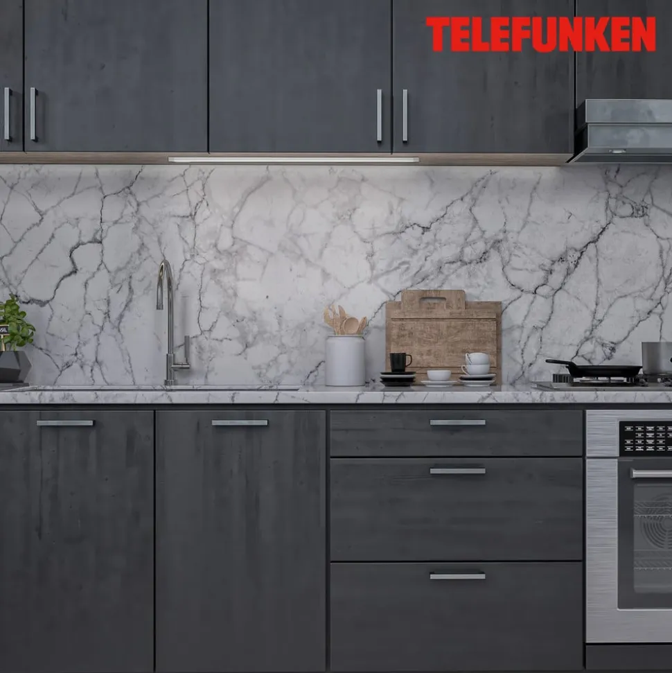 LED-underskabslampe Zeus, længde 57 cm