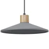 LEDVANCE Concrete Wood hængelampe, Ø 32 cm, beton, grå