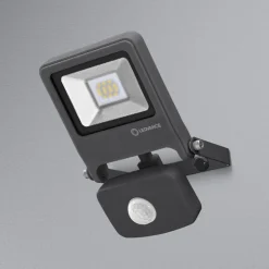 LEDVANCE Endura Flood Sensor LED-udendørsspot gråt