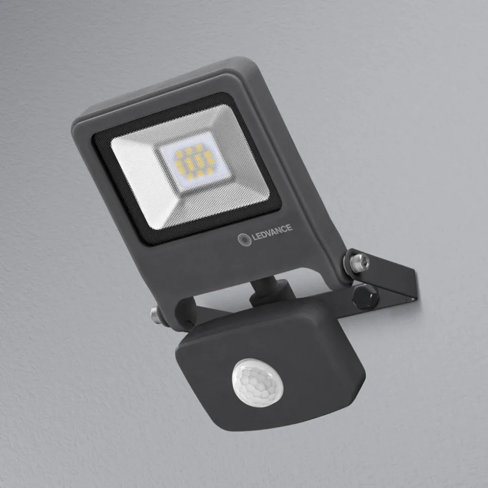 LEDVANCE Endura Flood Sensor LED-udendørsspot gråt