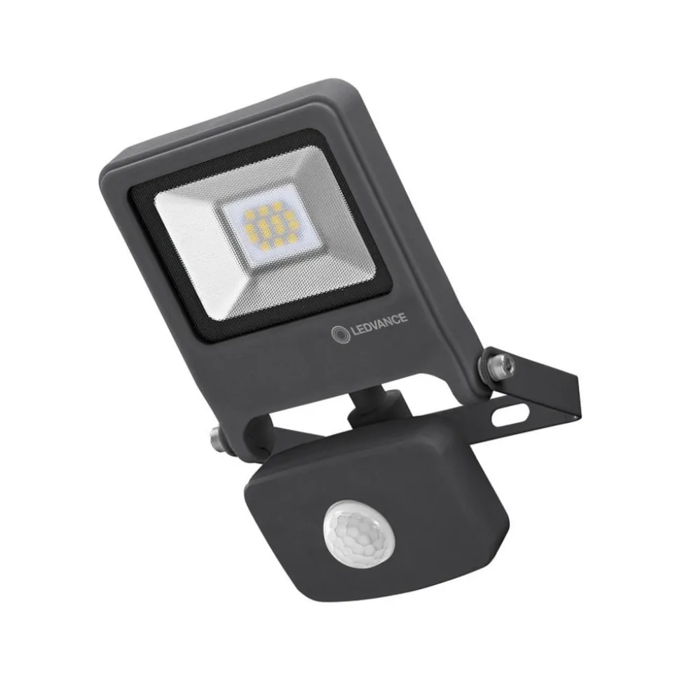 LEDVANCE Endura Flood Sensor LED-udendørsspot gråt