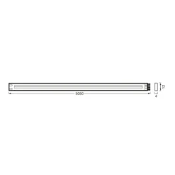 LEDVANCE Flex COB LED-strip IP44 3.000K, 5,05 m