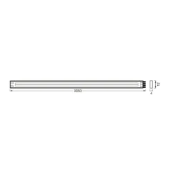 LEDVANCE Flex COB LED-strip IP44 3.000K, 3m
