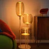 LEDVANCE gulvlampe Decor Stick 3-lys. Højde 78 cm, beige