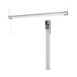 LEDVANCE LED-kontorhængelampe Office Line 840 længde 112 cm, hvid
