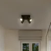 LEDVANCE LED-spot Octagon dæmpbar, 4-lys firkantet sort