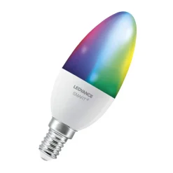 LEDVANCE SMART+ LED, stearinlys, E14, 4,9 W, CCT, RGB, WiFi, 3 enheder