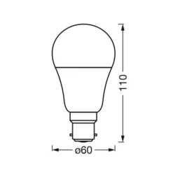 LEDVANCE SMART+ WiFi B22d 9W Classic 2,700-6,500K