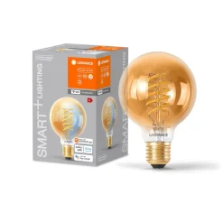 LEDVANCE SMART+ WiFi E27 8W LED G80 guld 822-850