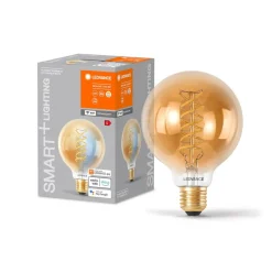 LEDVANCE SMART+ WiFi E27 8W LED G95 guld 822-850