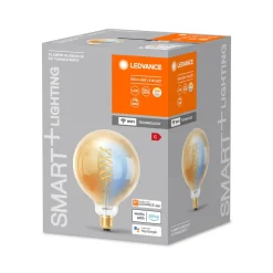 LEDVANCE SMART+ WiFi E27 8W LED G125 guld 822-850