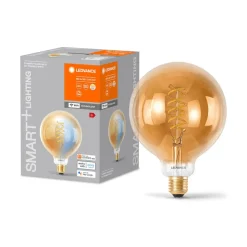 LEDVANCE SMART+ WiFi E27 8W LED G125 guld 822-850
