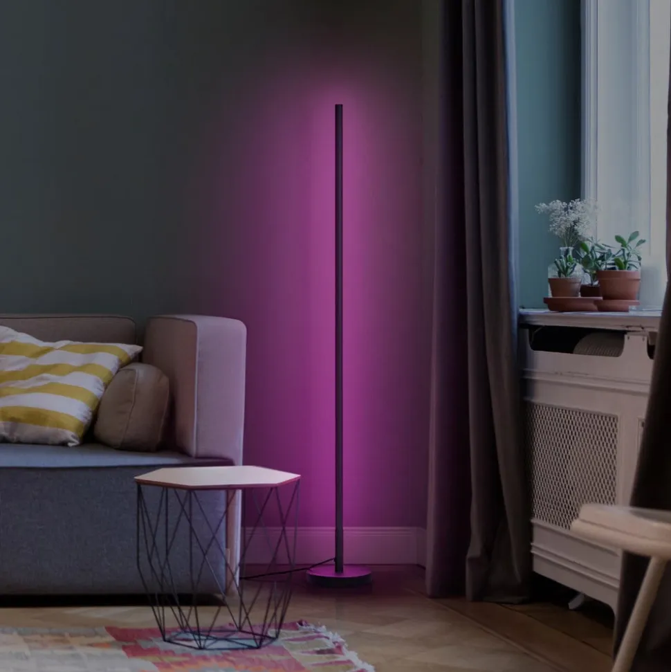 LEDVANCE SMART+ WiFi Floor rund gulvlampe sort