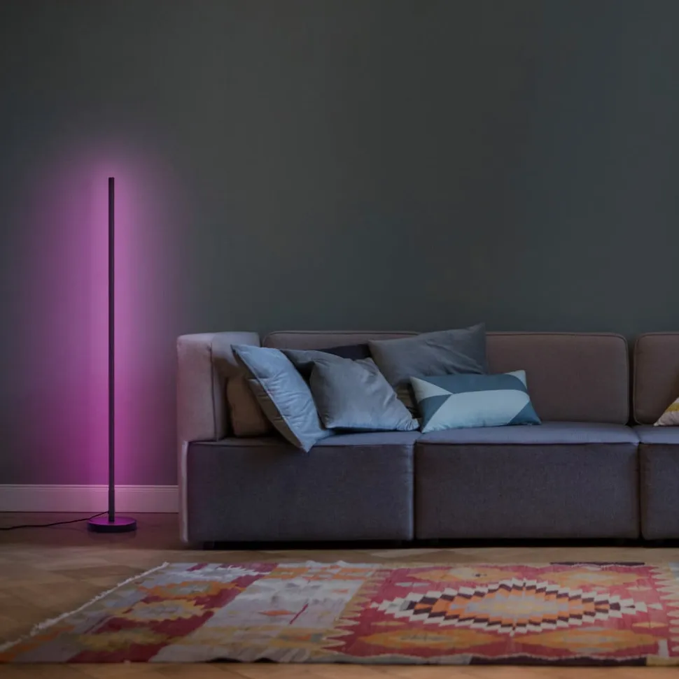 LEDVANCE SMART+ WiFi Floor rund gulvlampe sort