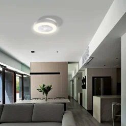LEDVANCE SMART+ WiFi LED-loftventilator, cylinder