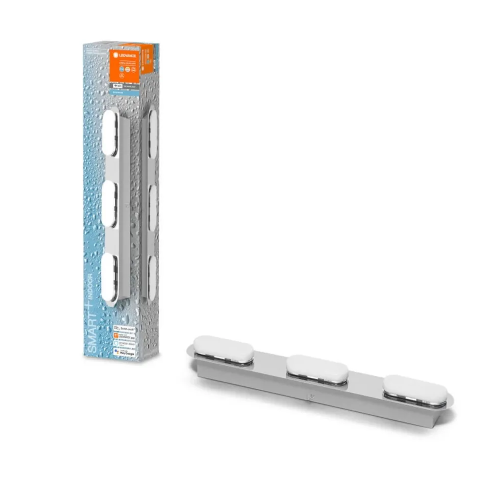 LEDVANCE SMART+ WiFi Orbis Wall Duplo, sølv, 3 lk