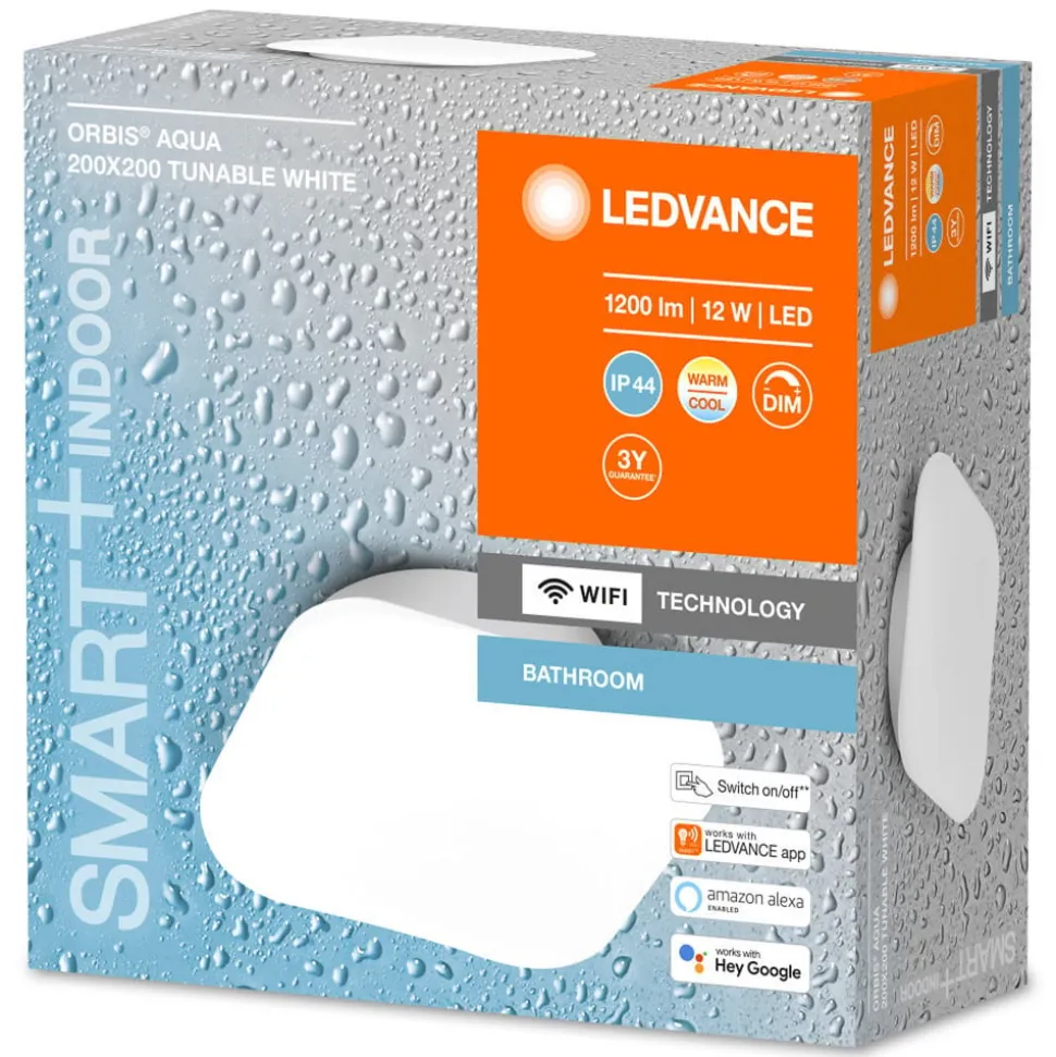 LEDVANCE SMART+ WiFi Orbis Wall Aqua IP44 20x20 cm