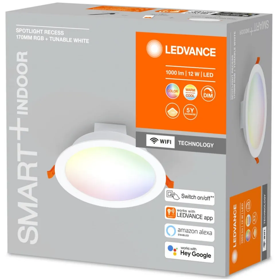 LEDVANCE SMART+ WiFi Spot LED-indbygningsspot, 110°
