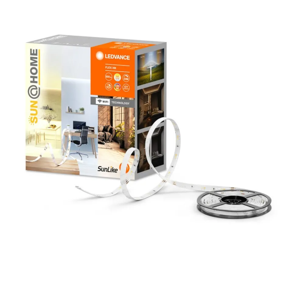 LEDVANCE SUN@Home Flex, LED-stripe, længde 3 meter
