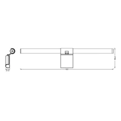LEDVANCE SUN@Home Monitor clip-lampe, sort