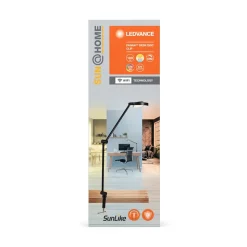 LEDVANCE SUN@Home Panan Desk Disc, klemme, sort