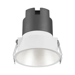 LEDVANCE Twist spot Ø9,3cm 830 hvid/sølv